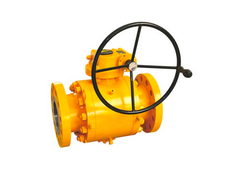 Natural gas ball valve