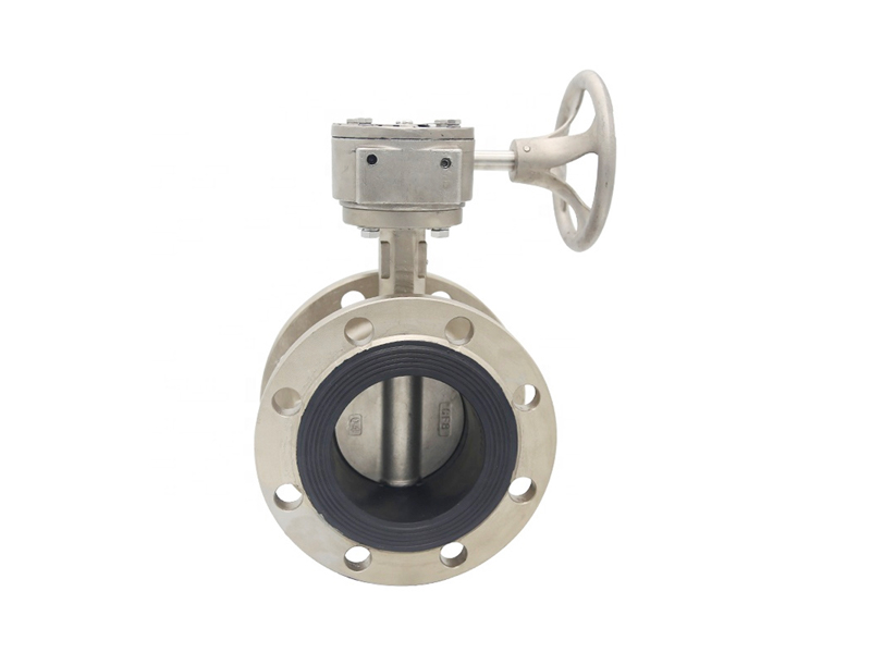 stainless steel flange butterfly valve