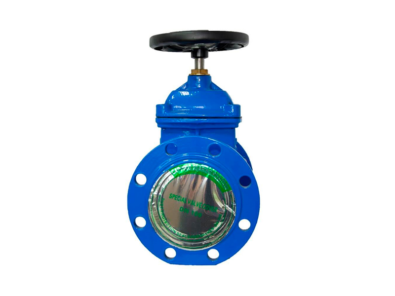 DIN F5 resilient seated gate valve