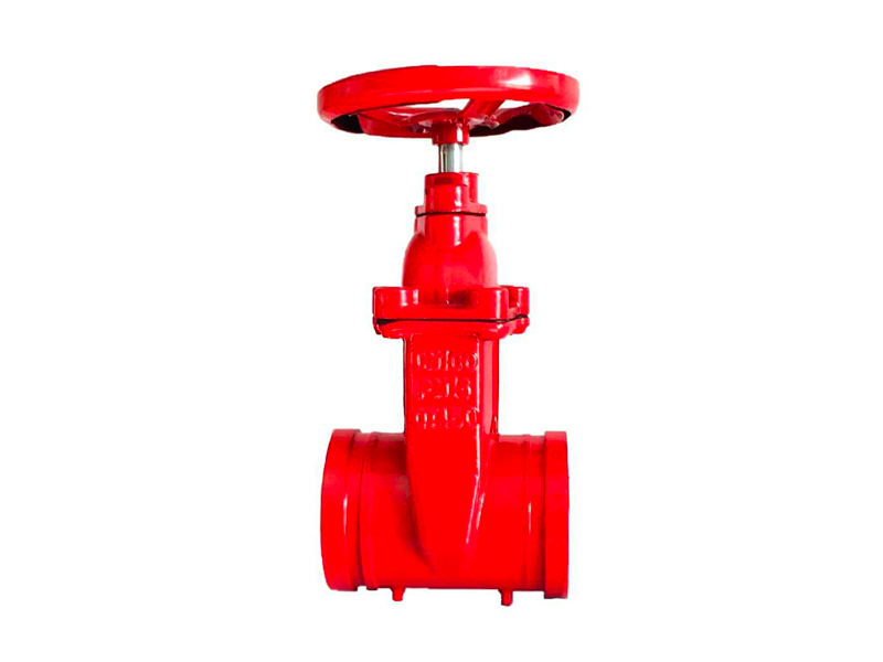 UL/FM fire protection groove ends gate valve