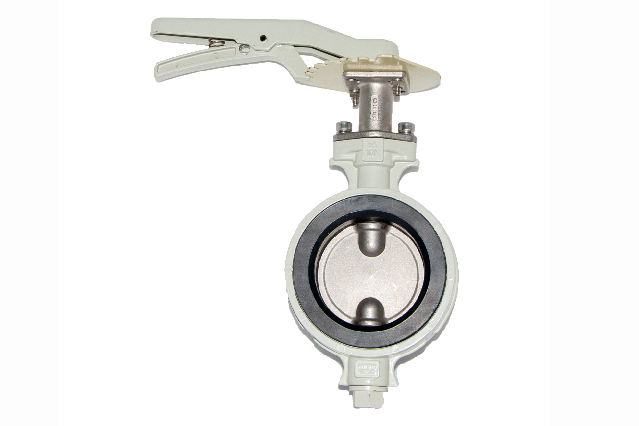 Why does the Anti-Knot Dew Butterfly Valve use aluminum alloy as the valve body?