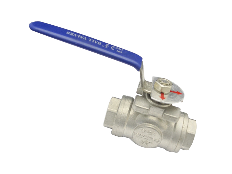 3 Way T-Port ball valve