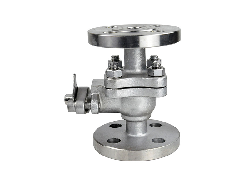 High platform flange ball valve