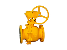 Natural gas ball valve