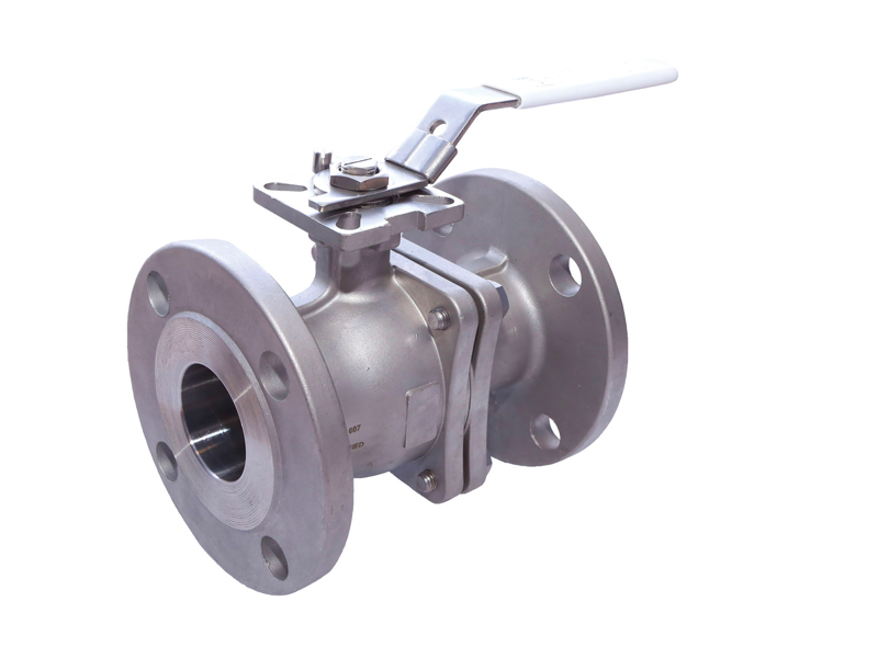 PTFE seat flanged ball valve