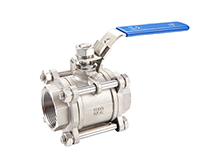 Stainless Steel 3PC Ball Valve