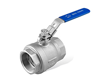 2PC Ball valve female thread stainless steel