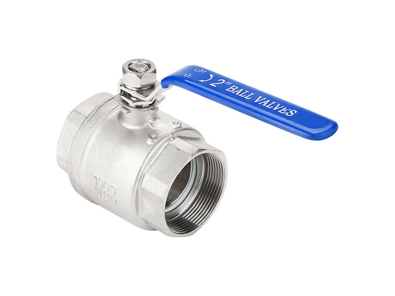 2PC Ball valve female thread stainless steel