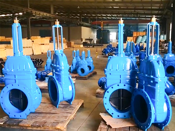 Big size resillent seat gate valves—WESDOM GROUP