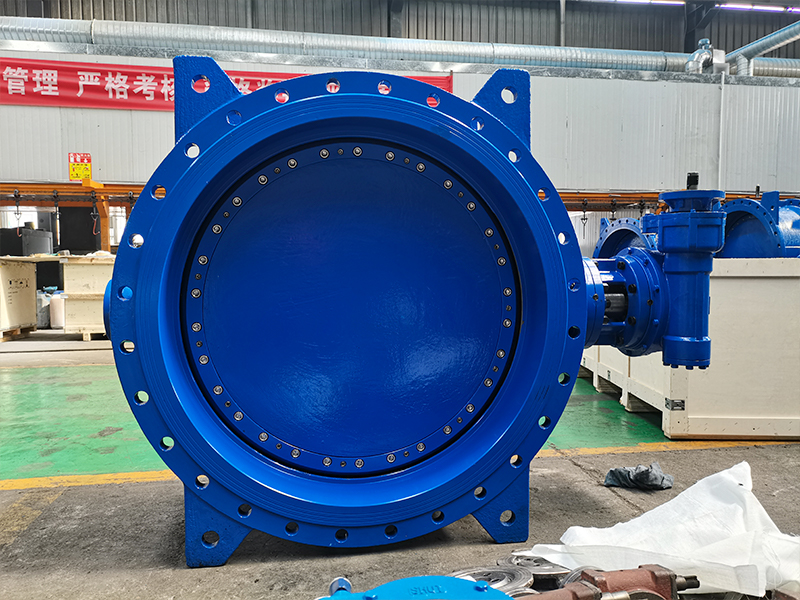 DN2000 Double Eccentric Butterfly Valve
