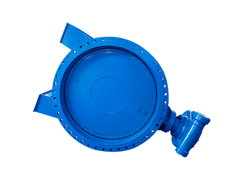 Eccentric soft sealing butterfly valve