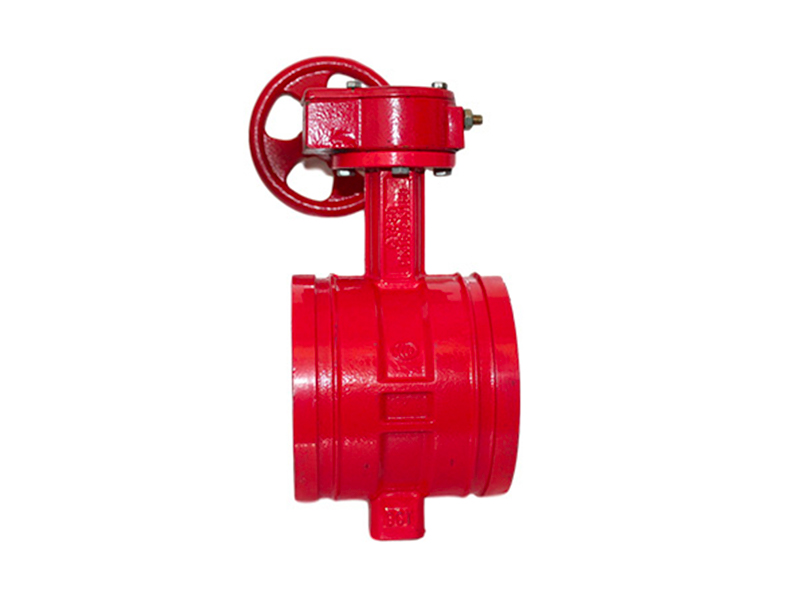 Grooved end butterfly valve 