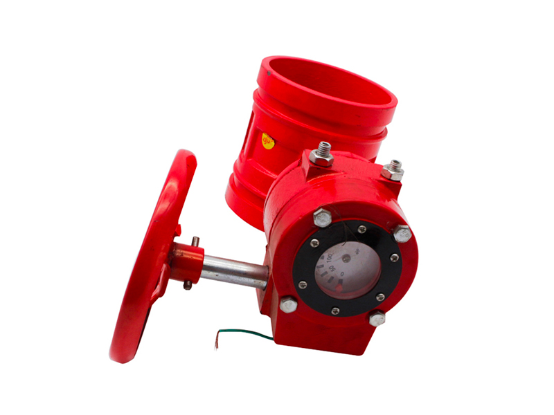 Grooved end butterfly valve 