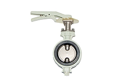 Handle aluminum butterfly valve