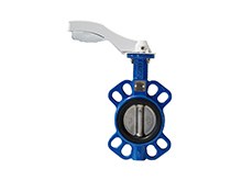 Multi standard aluminum stem butterfly valve