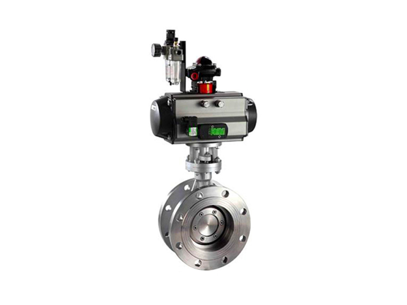 Pneumatic Flanged Butterfly Valve