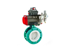 Pneumatic Flanged Butterfly Valve