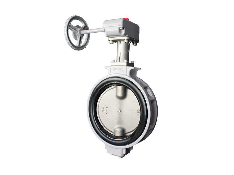 Worm gear aluminum butterfly valve