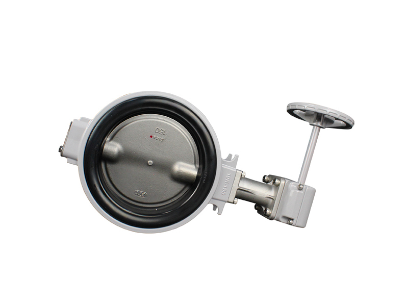 Worm gear aluminum butterfly valve