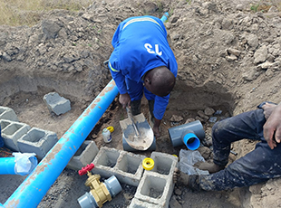 WESDOM valves for Irrigation projects in Malawi