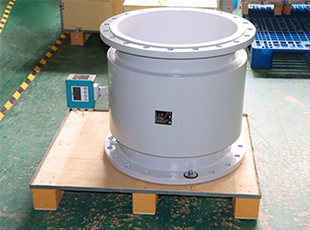 The electromagnetic flowmeter is ready to be sent to Sri Lanka