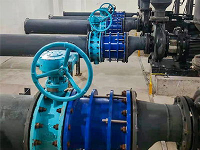 The flange butterfly valve is ready to be sent to Indonesia