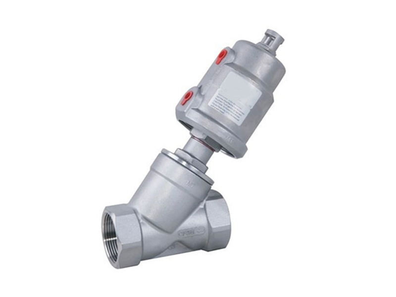 Pneumatic Angle Seat Valve Control valve