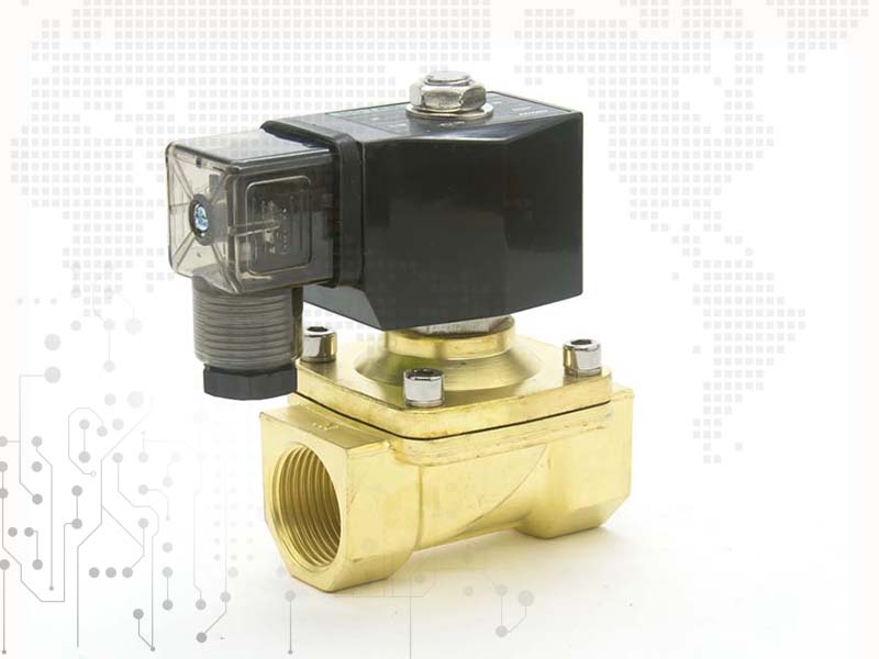copper electric solenoid valve