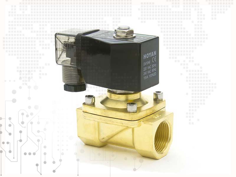 copper electric solenoid valve