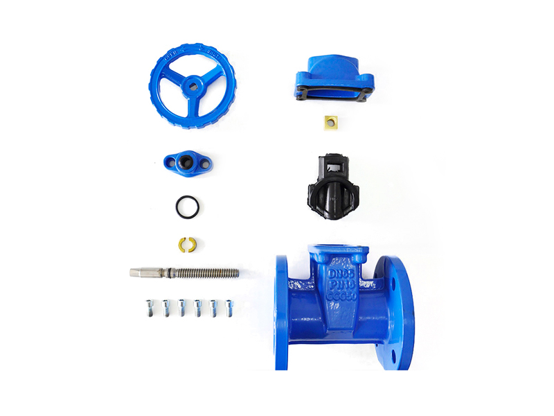 BS5163 rising stem soft seal gate valve