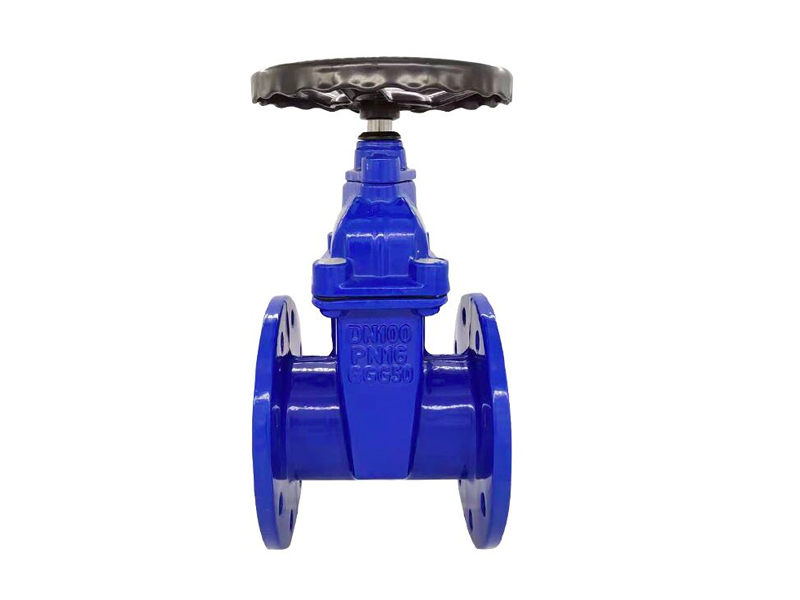 DIN F4 resilient seated gate valve