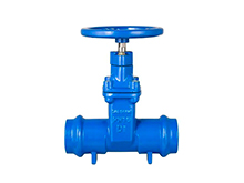 DIN F5 Socket connection soft seal gate valve