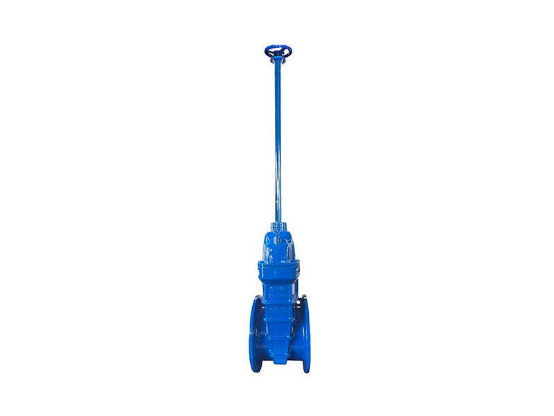 Extension stem gate valve