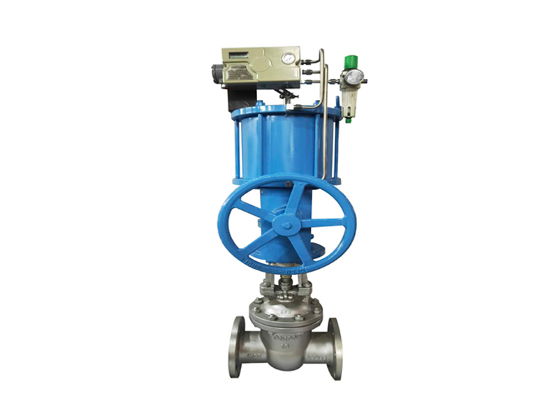 Pneumatic gate valve Control valve