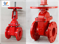 Features of fire gate valve