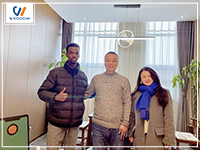 Customer in Ethiopia Yaxin Gaardo visited our head office in Zhengzhou