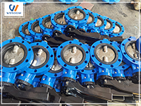 What is a single flange aluminum butterfly valve?