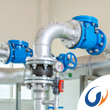 Where is the check valve installed?