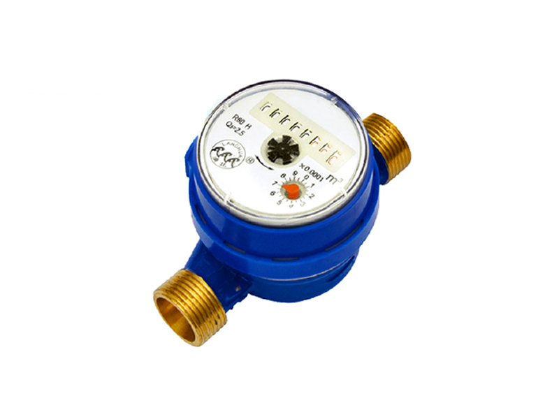 More flow rotor dry water meter