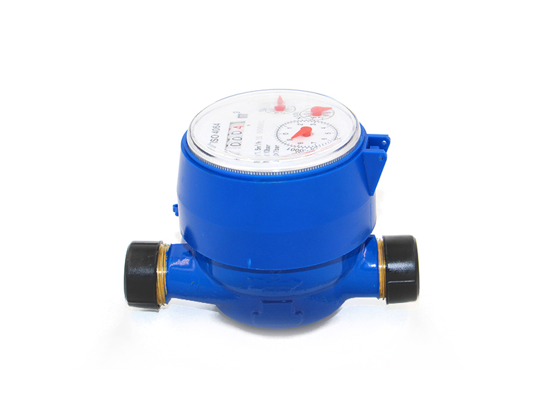 Single flow rotor dry water meter