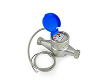 Stainless steel threaded water meter