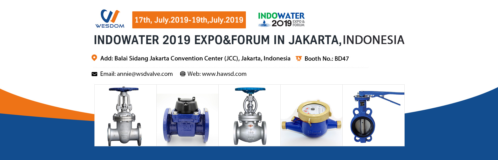INDOWATER 2019 EXPO&FORUM in Jakarta, Indonesia